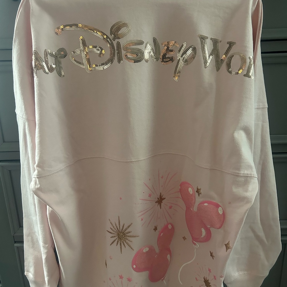Disney Mouse Balloons Spirit Jersey NWOT
